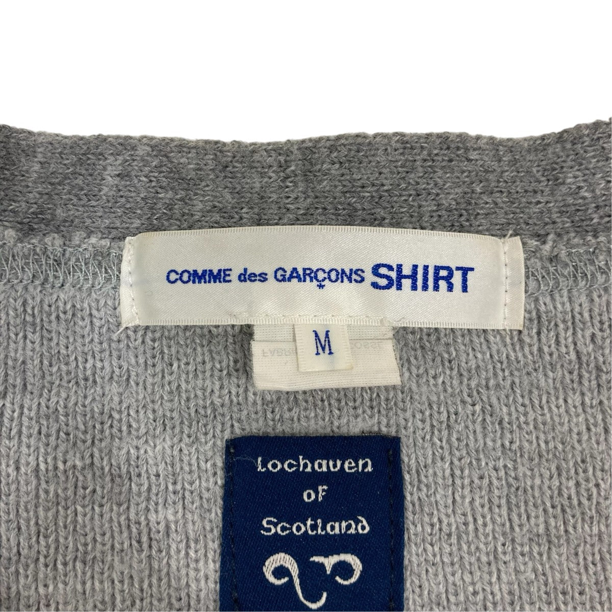 COMME des GARCONS SHIRT ニットカーディガンFG-N009 古着・中古-6枚目のアイテム画像