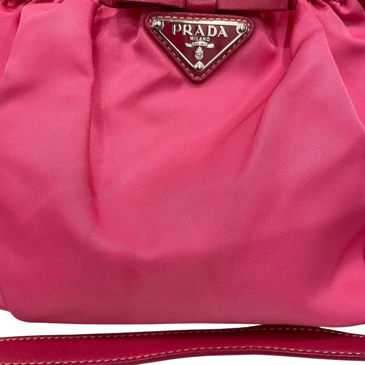 PRADA リボンショルダーバッグ86886 古着・中古-5枚目のアイテム画像