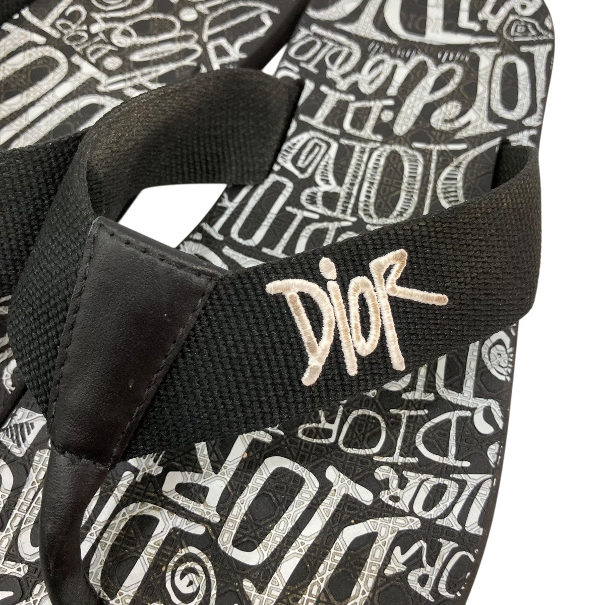 Christian Dior STUSSY ショーンフォントロゴビーチサンダルビーチサンダル 古着・中古-9枚目のアイテム画像