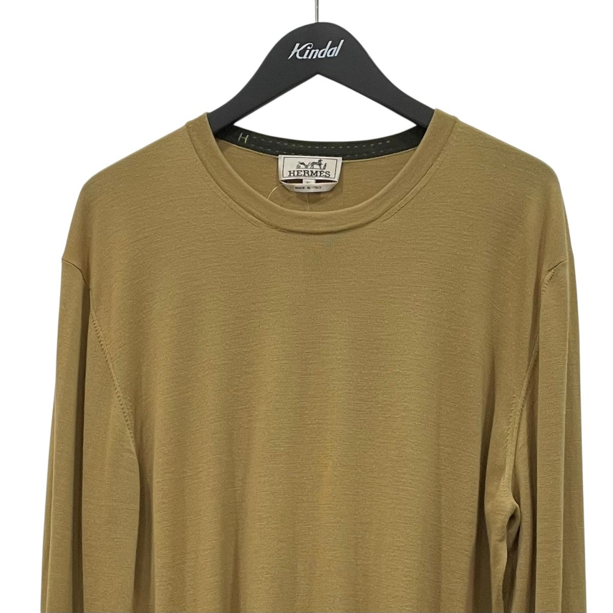 HERMES(エルメス) 長袖ニット ベージュ サイズ XL｜【公式】カインド
