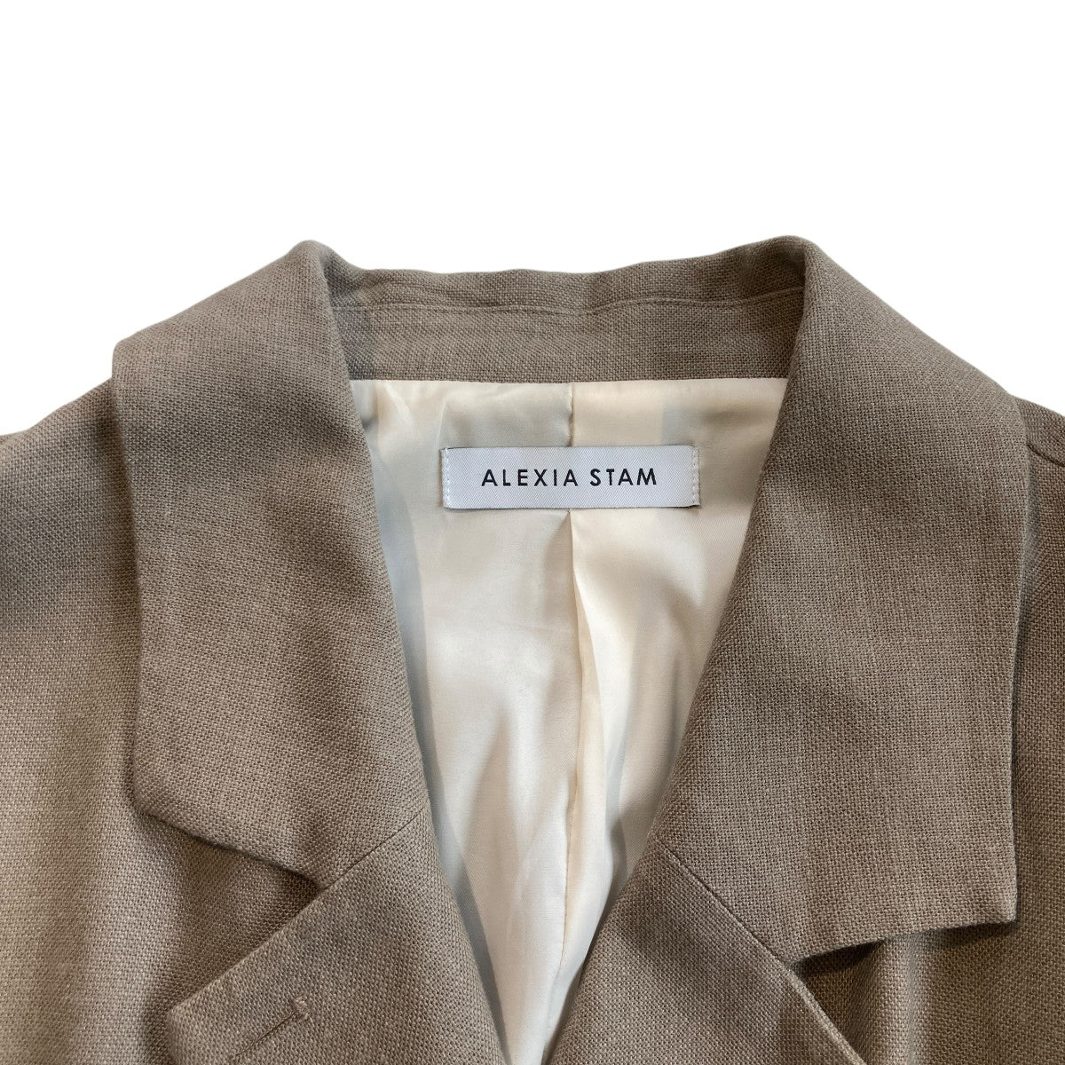 ALEXIA STAM(アリシアスタン) ジャケットAS24SS-CL AS24SS-CL ベージュ