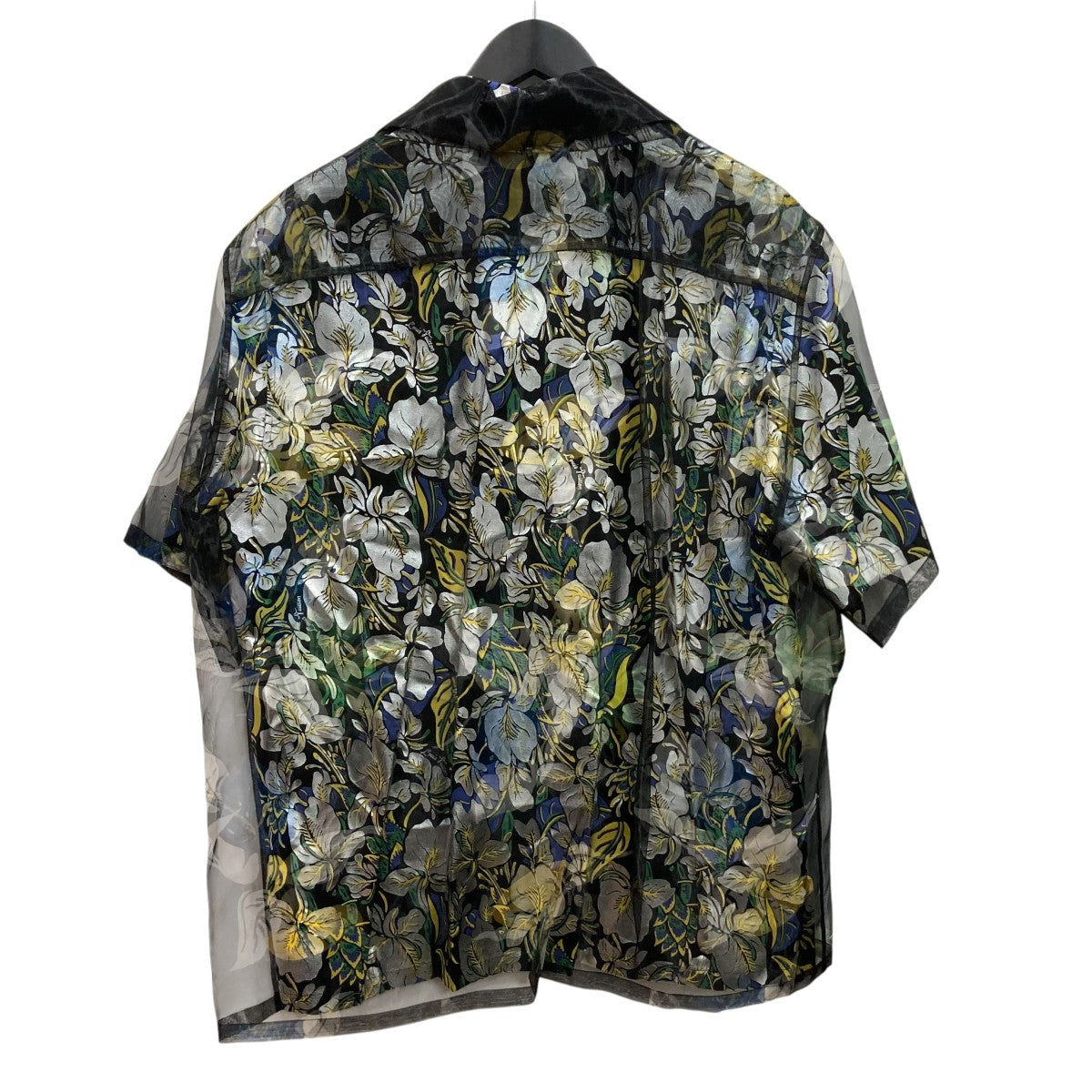 LAYERED FLOWER PRINT SHIRT花柄半袖シャツHES62W