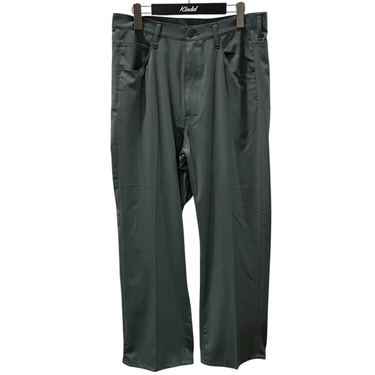 ANCELLM 23AW スラックスパンツ W／P STRAIGHT PANTS ウールポリエステル ストレートパンツ ANC-PT44 古着・中古-1枚目のアイテム画像