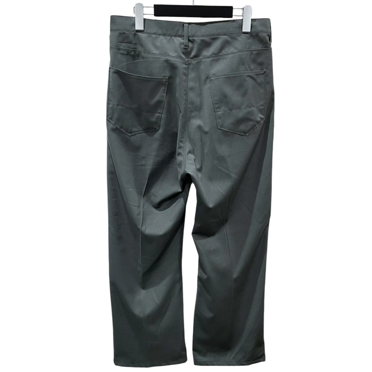 ANCELLM 23AW スラックスパンツ W／P STRAIGHT PANTS ウールポリエステル ストレートパンツ ANC-PT44 古着・中古-2枚目のアイテム画像