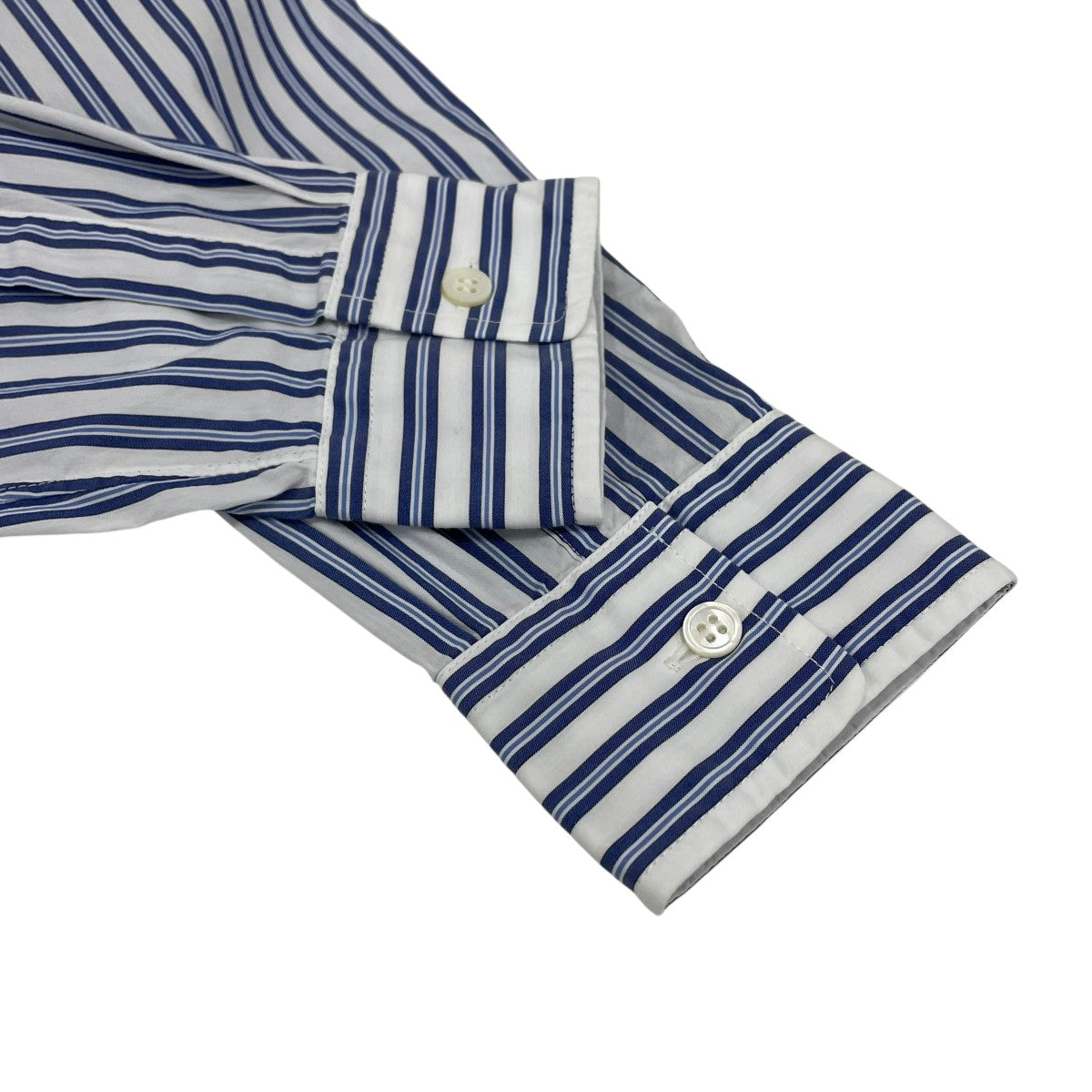 COMME des GARCONS HOMME DEUX ストライプ柄長袖シャツDE-B047 古着・中古-4枚目のアイテム画像