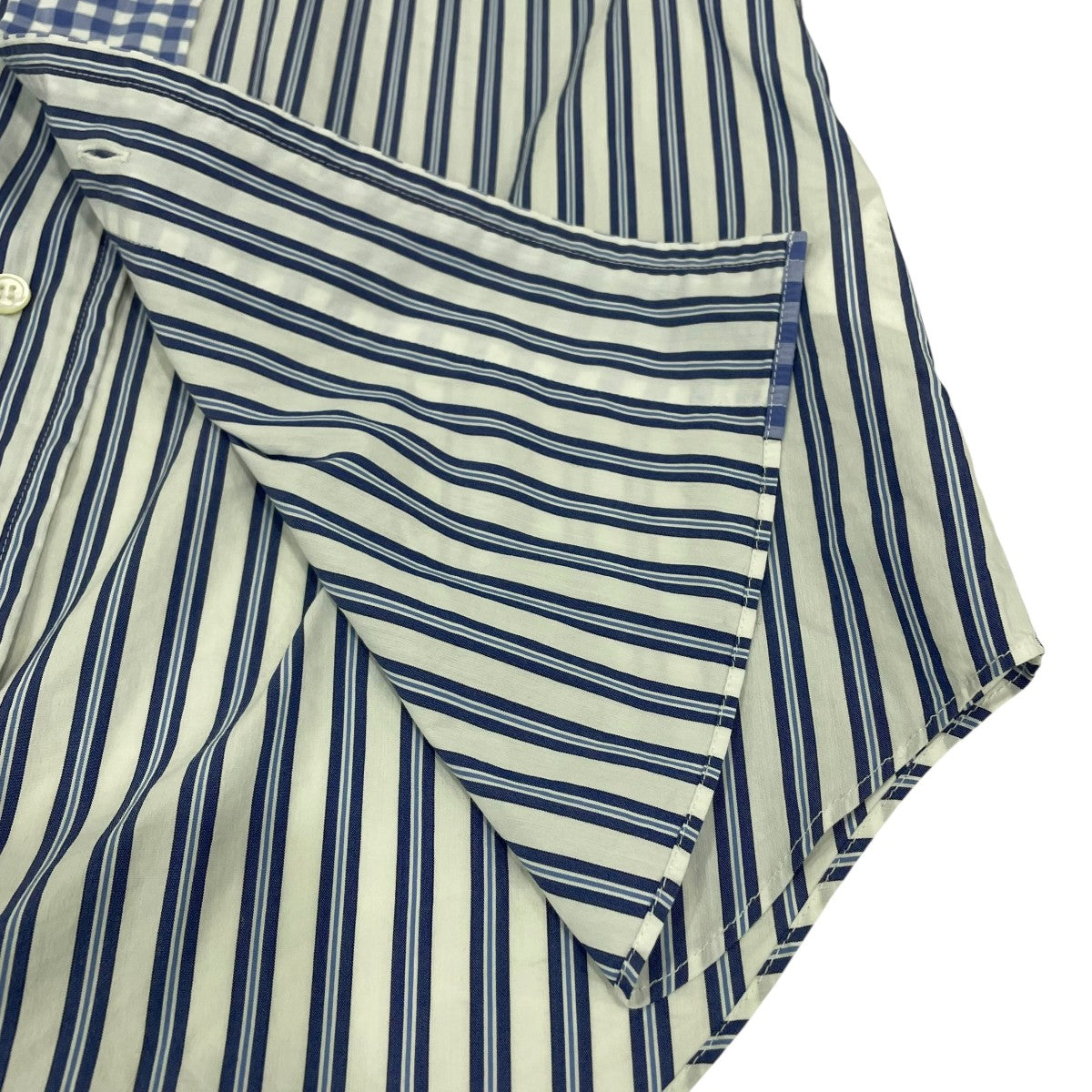 COMME des GARCONS HOMME DEUX ストライプ柄長袖シャツDE-B047 古着・中古-5枚目のアイテム画像