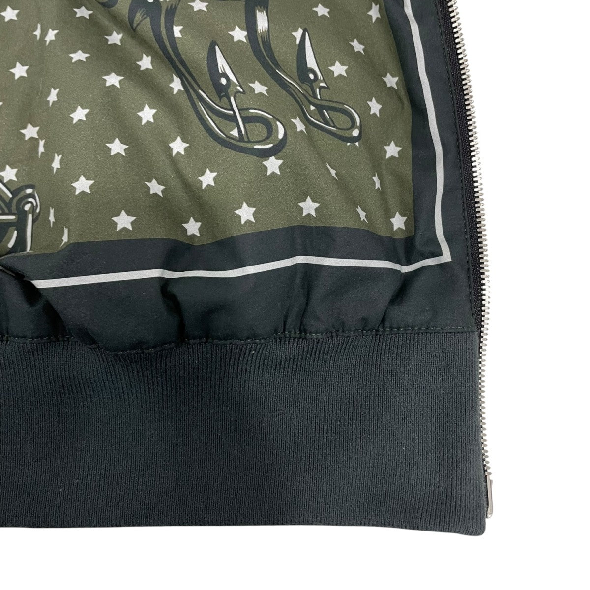HERMES シュヴァル パンク バンダナリバーシブルジャケット 古着・中古-5枚目のアイテム画像