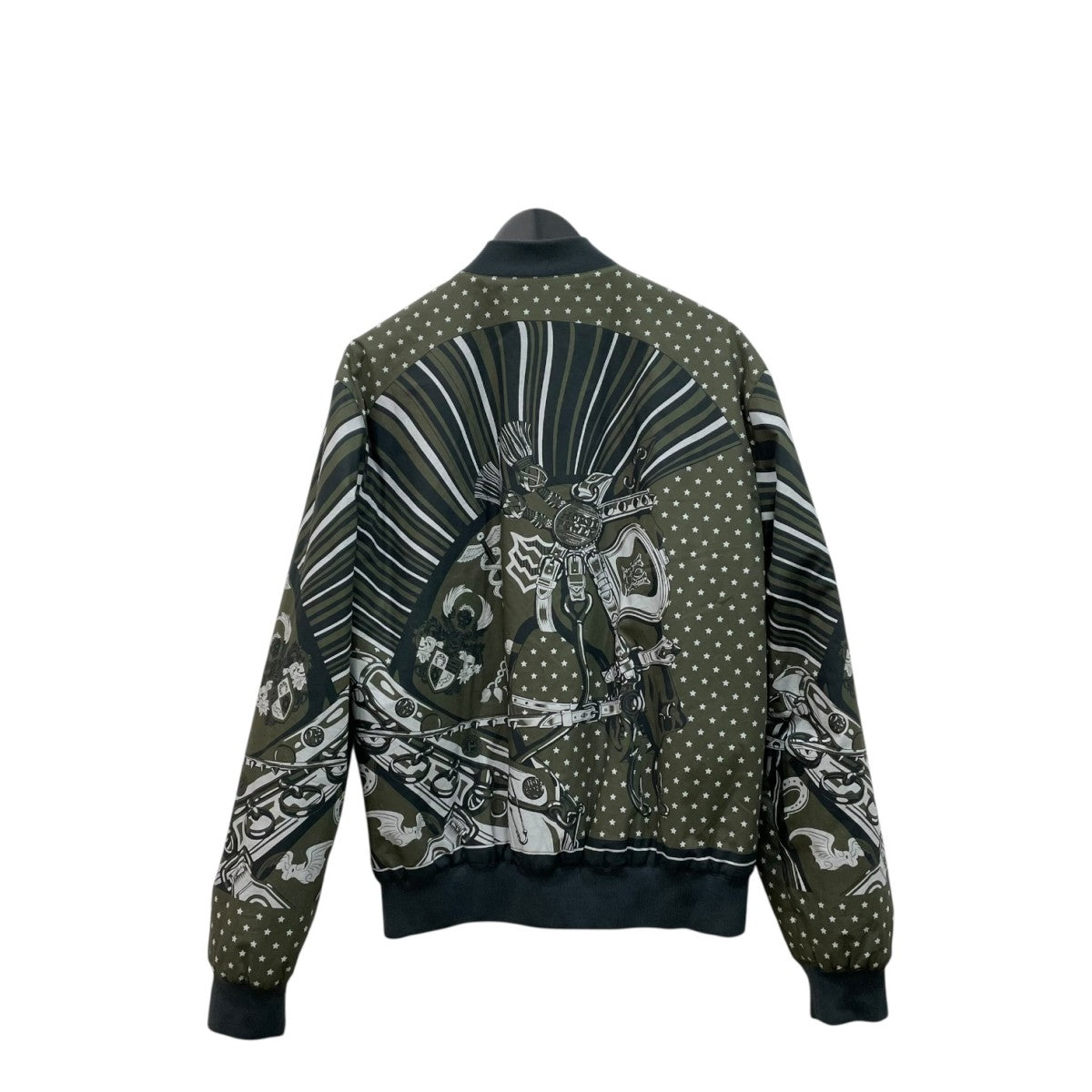 HERMES シュヴァル パンク バンダナリバーシブルジャケット 古着・中古-7枚目のアイテム画像