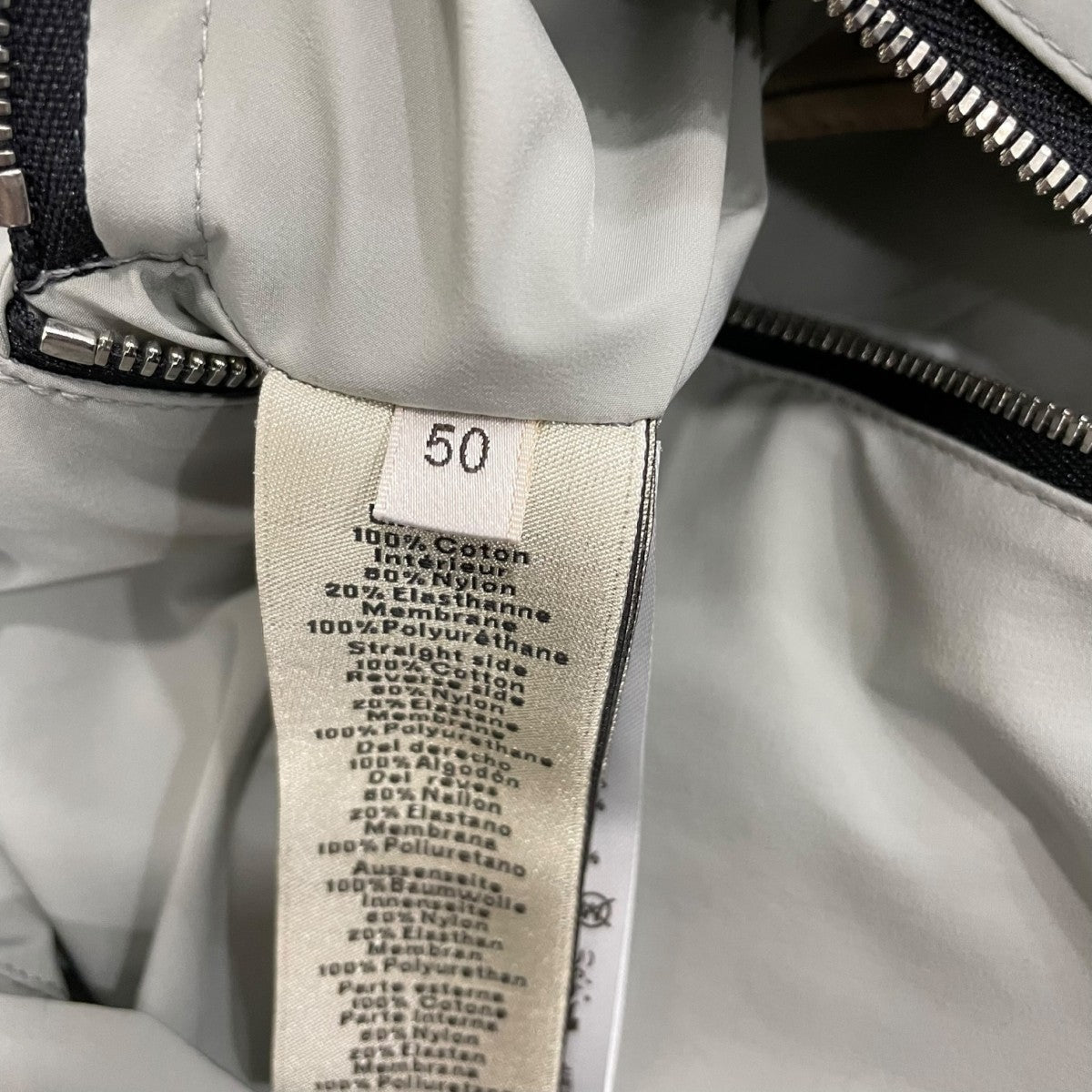 HERMES シュヴァル パンク バンダナリバーシブルジャケット 古着・中古-8枚目のアイテム画像
