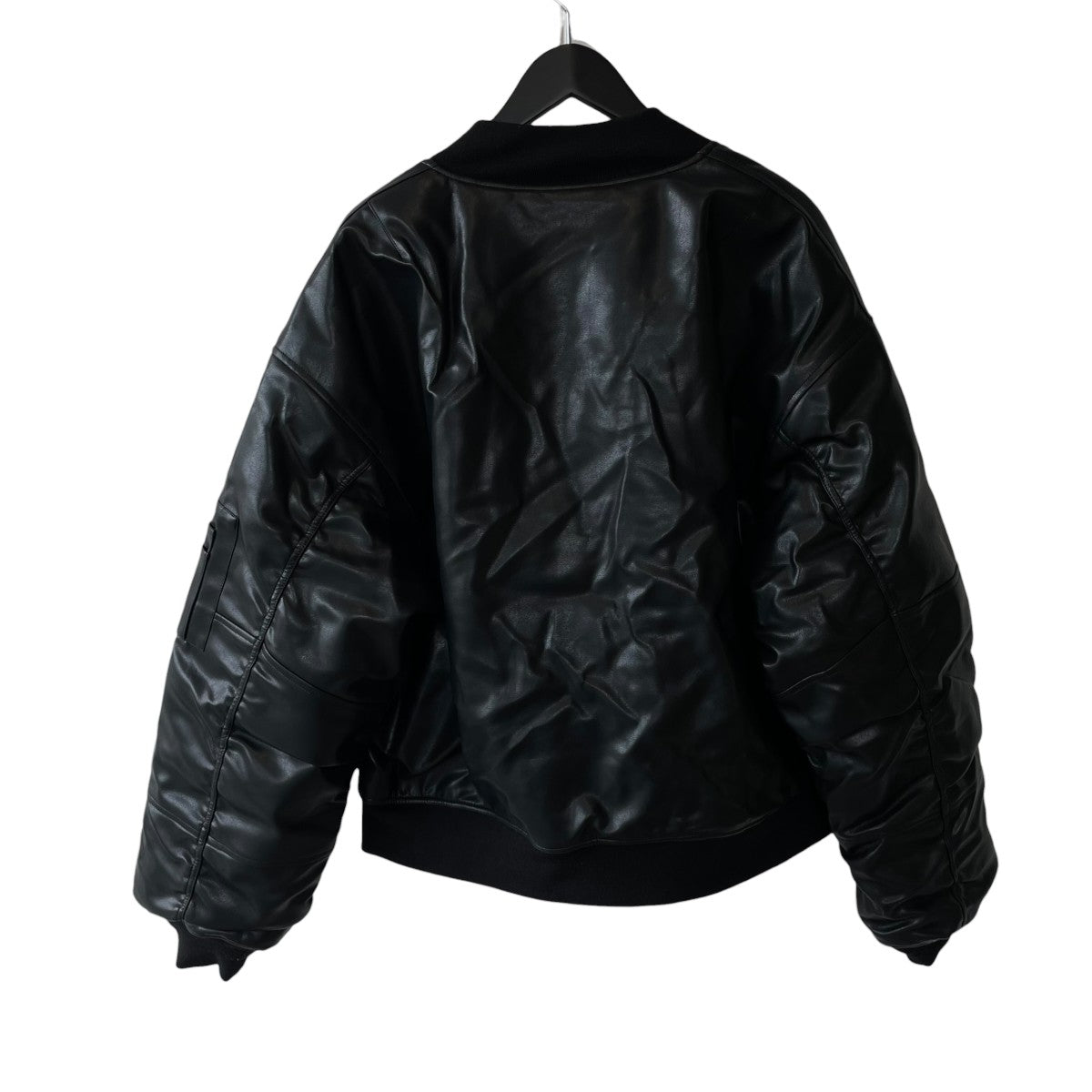 FAUX LEATHER BOMBER JACKET中綿ジャケットBR25AW-00012