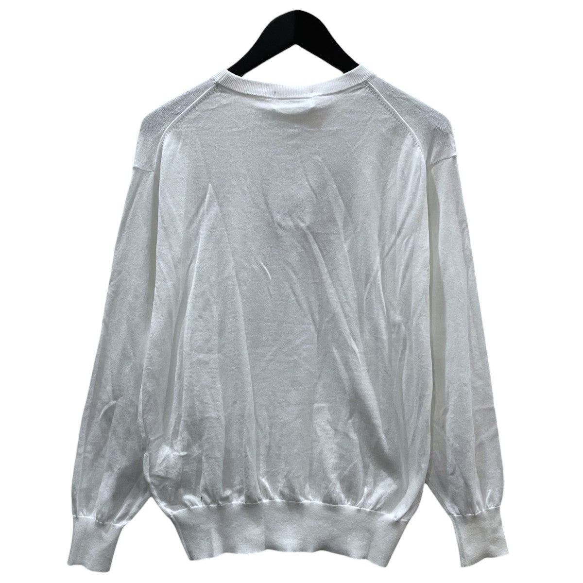 FOLL 24SS コットンニットセーター italian cotton everyday sweater イタリアン コットン エブリデイ セーター 24080684000310 古着・中古-2枚目のアイテム画像