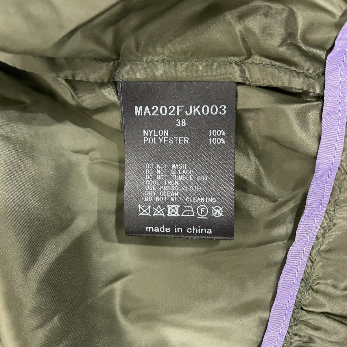 ナイロンジャケットMA202FJK003