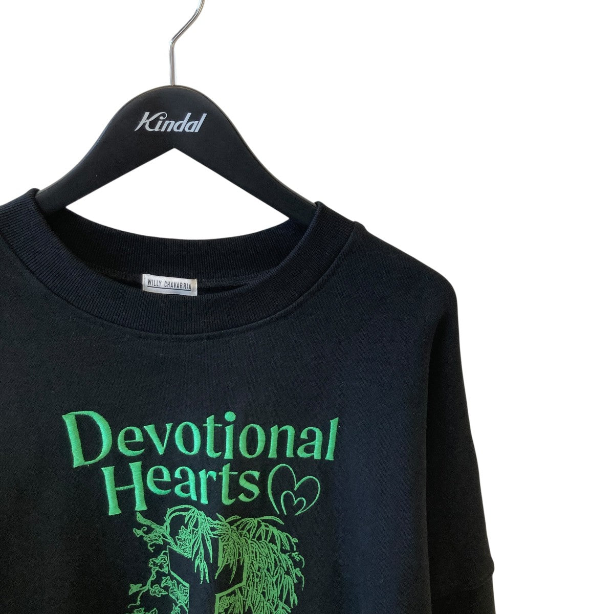 WILLY CHAVARRIA Devotional Hearts BOMBERトレーナー 古着・中古-3枚目のアイテム画像