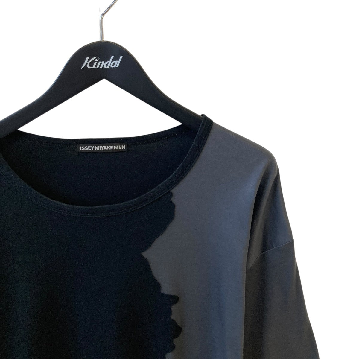 ISSEY MIYAKE MEN 20SSボンディング2トーンTシャツME01JK188 古着・中古-3枚目のアイテム画像
