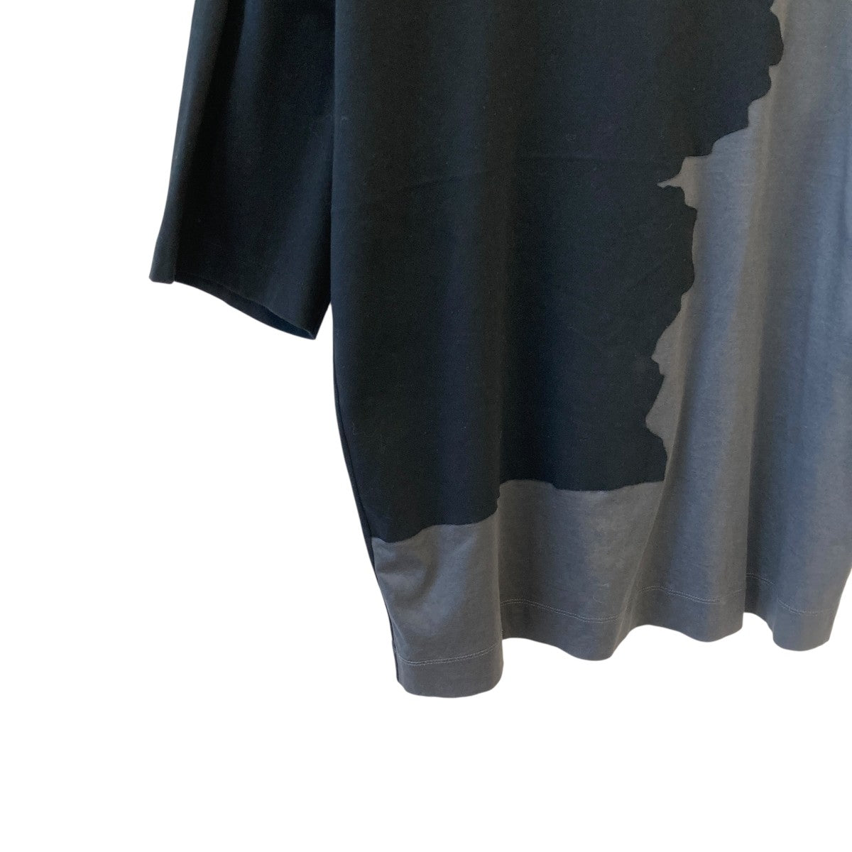 ISSEY MIYAKE MEN 20SSボンディング2トーンTシャツME01JK188 古着・中古-4枚目のアイテム画像