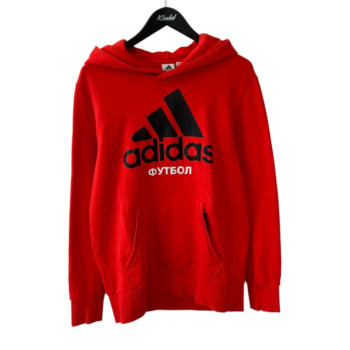 あああさん専用 gosha rubchinsky フーディ パーカー adidas×Gosha Rubchinskiy パーカーG011T102 G011T102 レッド サイズ O
