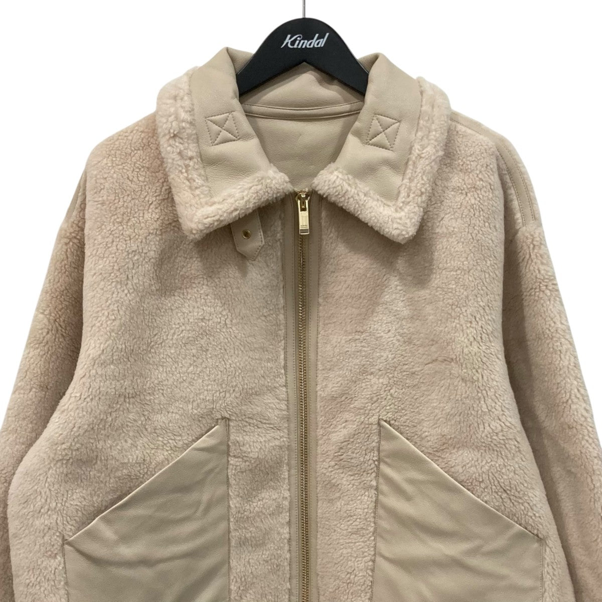 CLAUDIE PIERLOT ハイネックコートCFPOU00750 古着・中古-2枚目のアイテム画像