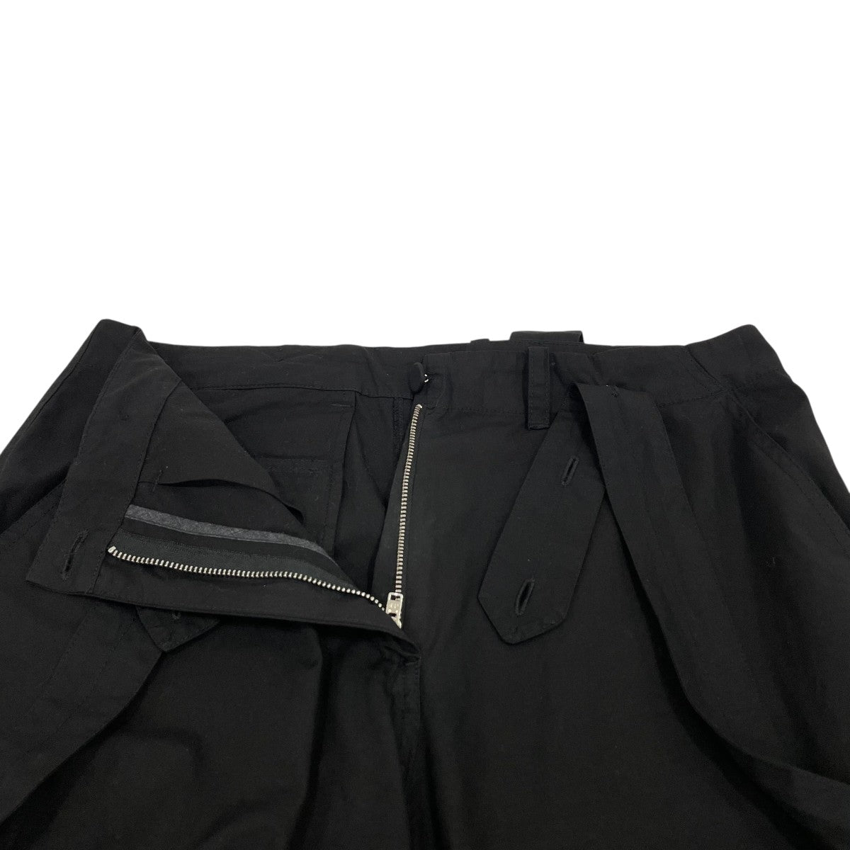 OUR LEGACY Black Symbiont PoplinサロペットW4224SB 古着・中古-4枚目のアイテム画像