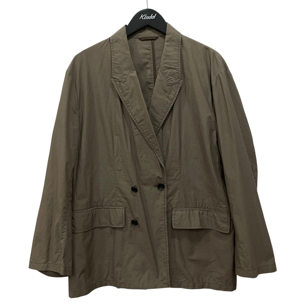 green label relaxing ウォッシャブル ホームスパン ナロー ジャケットテーラードジャケット3222-111-0473 古着・中古-1枚目のアイテム画像