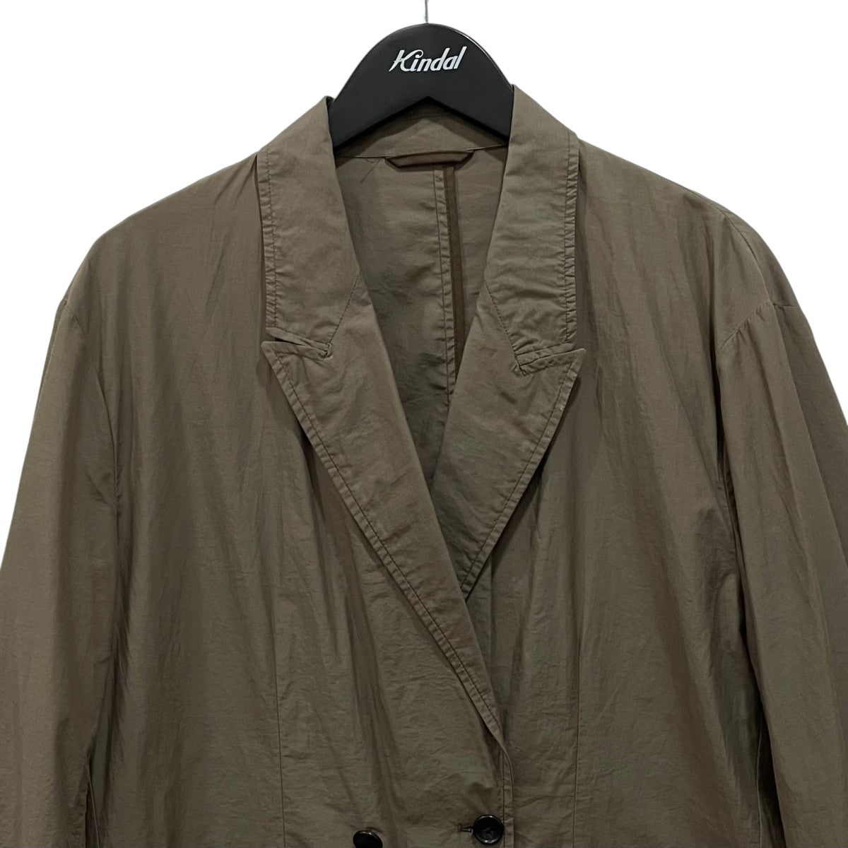 green label relaxing ウォッシャブル ホームスパン ナロー ジャケットテーラードジャケット3222-111-0473 古着・中古-2枚目のアイテム画像