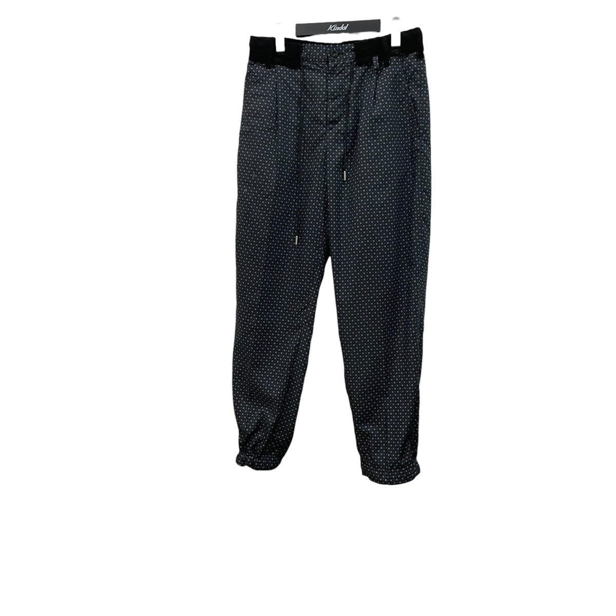 sacai KOMON PRINT PANTSパンツ22-02853M 古着・中古-1枚目のアイテム画像