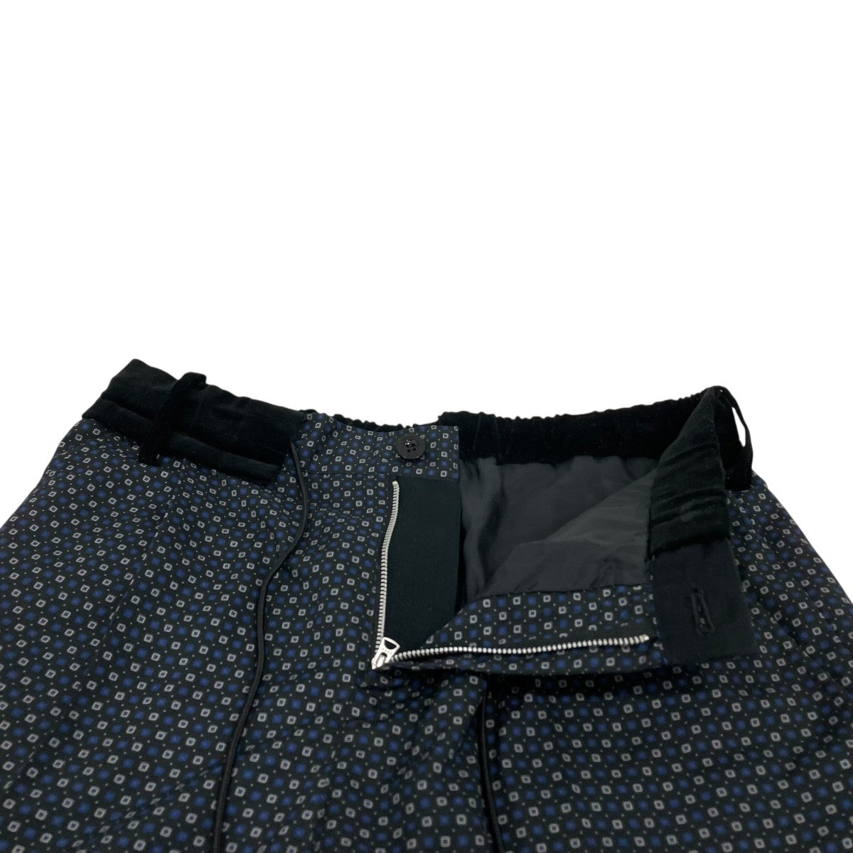 sacai KOMON PRINT PANTSパンツ22-02853M 古着・中古-3枚目のアイテム画像