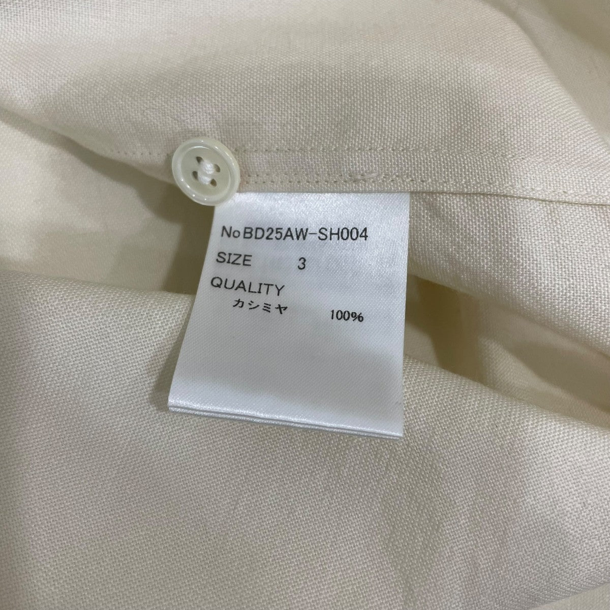 BODHI DOUBLE POCKET WORK SHIRT長袖シャツBD25AW-SH004 古着・中古-6枚目のアイテム画像