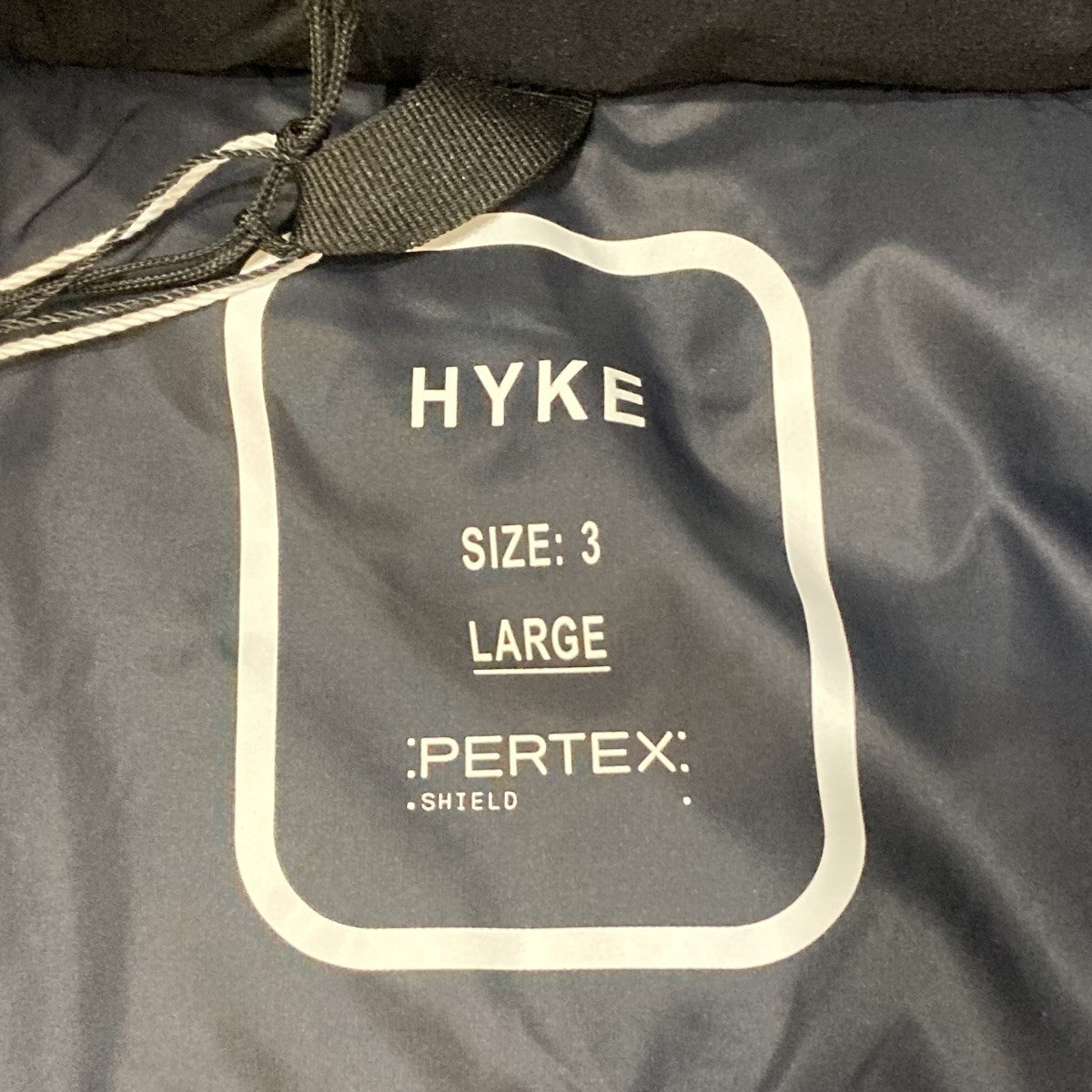 HYKE ダウンコート17542-0103 古着・中古-7枚目のアイテム画像