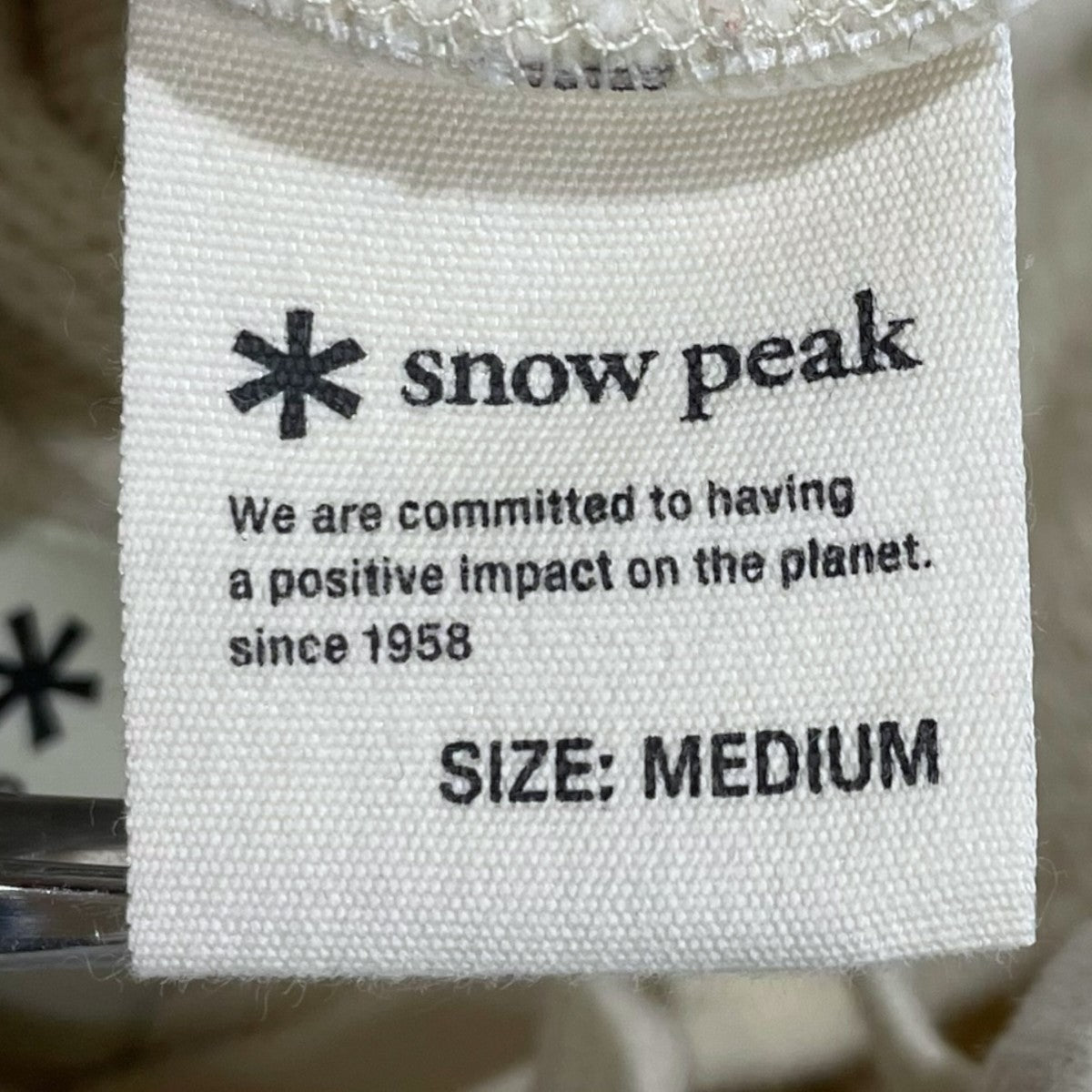 snow peak×JOURNAL STANDARD relume 22SS スウェットイージーハーフパンツ JS-PA-22SU001 古着・中古-8枚目のアイテム画像