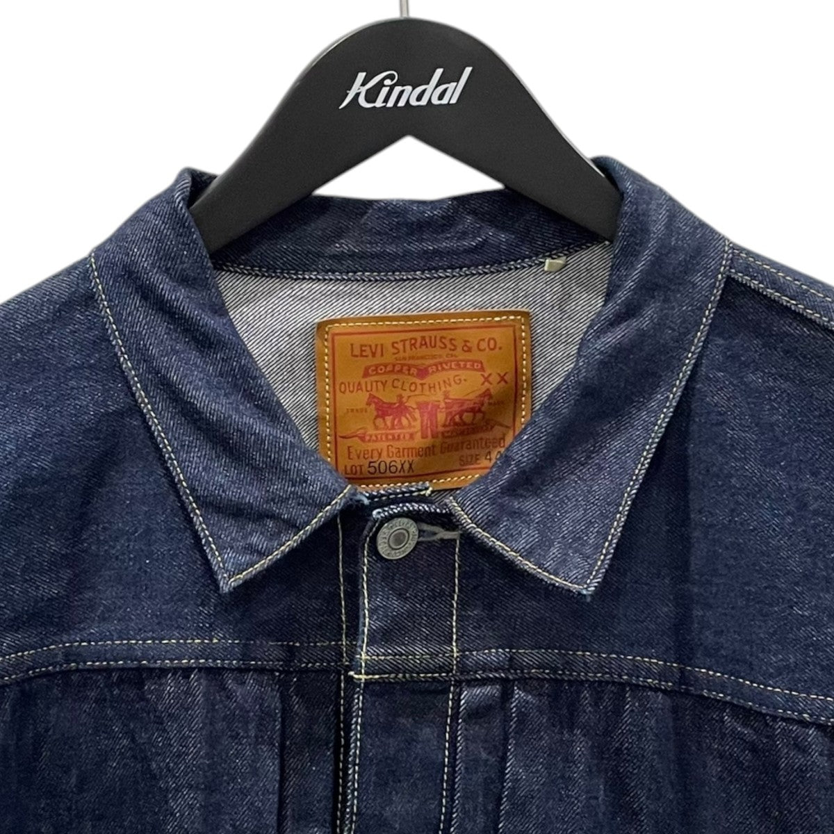 LEVI’S デニムジャケット 506XX 1st 36年モデル TYPE BIG E 日本製 70506-0028 古着・中古-3枚目のアイテム画像