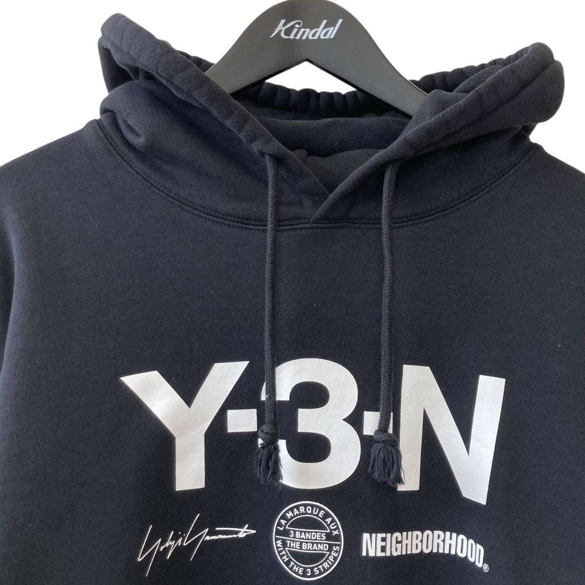 NEIGHBORHOOD×Y-3 NBHD GRAPHIC HOODIEプルオーバーパーカーJW7004 古着・中古-3枚目のアイテム画像