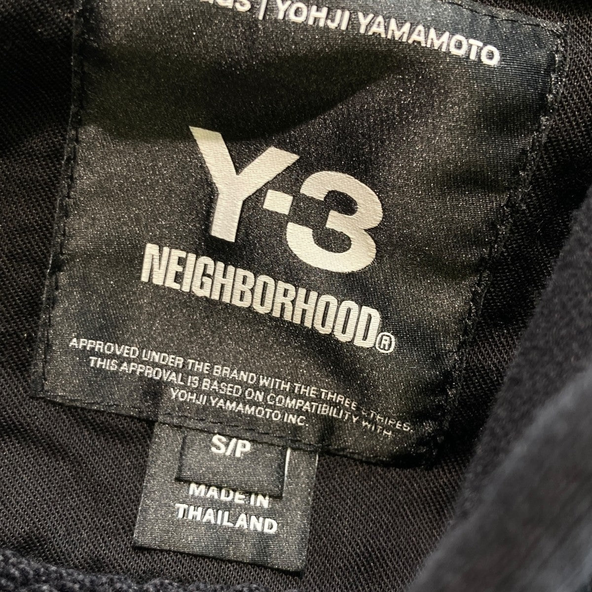 NEIGHBORHOOD×Y-3 NBHD GRAPHIC HOODIEプルオーバーパーカーJW7004 古着・中古-6枚目のアイテム画像