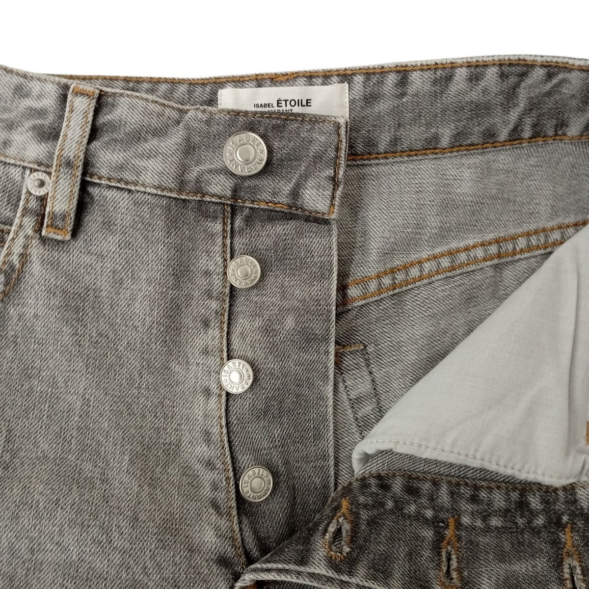 ISABEL MARANT デニムパンツPA1857-21P019E 古着・中古-3枚目のアイテム画像