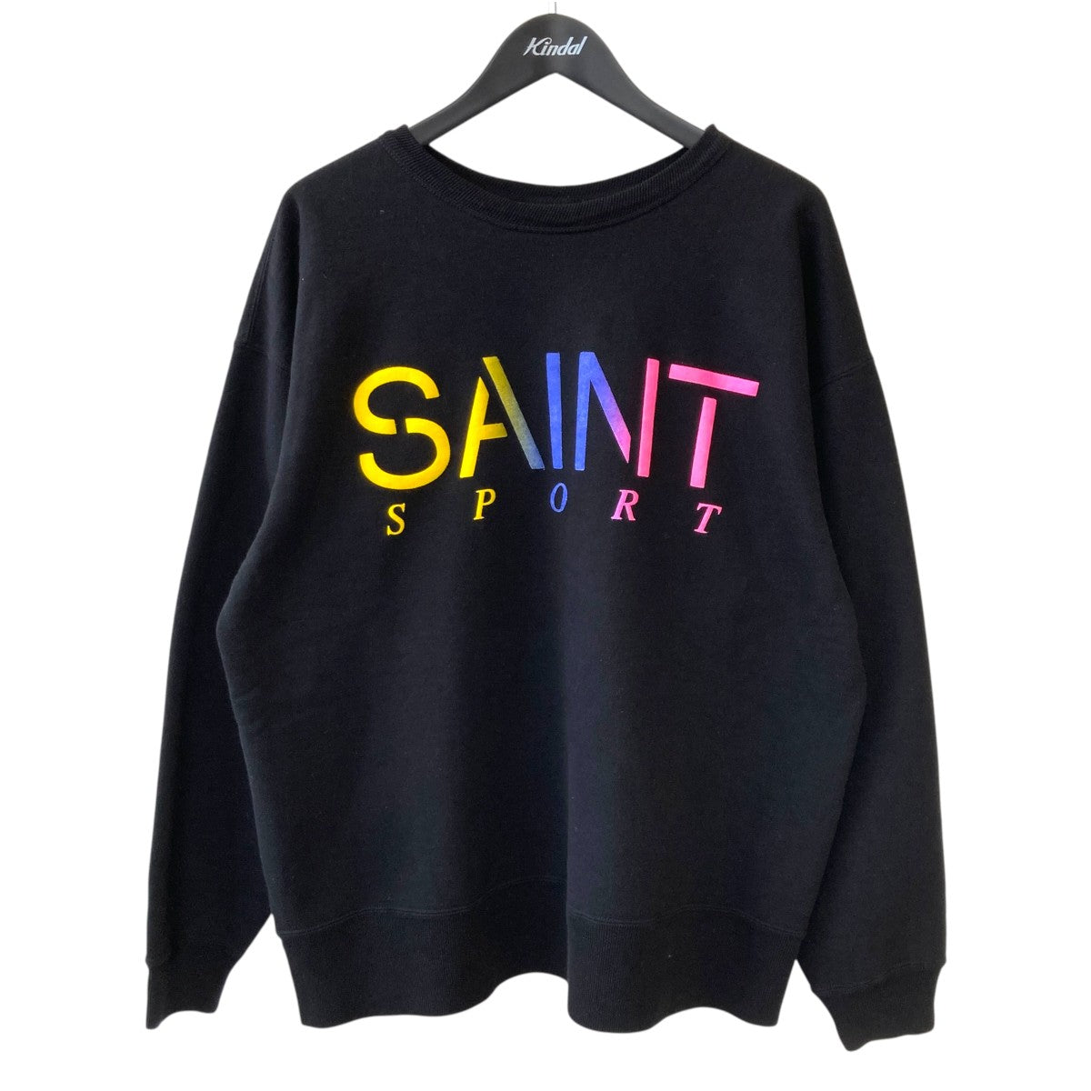 SAINT MICHAEL CREW NECK SWETスウェットトレーナーSM-HR1-0000-044 古着・中古-1枚目のアイテム画像