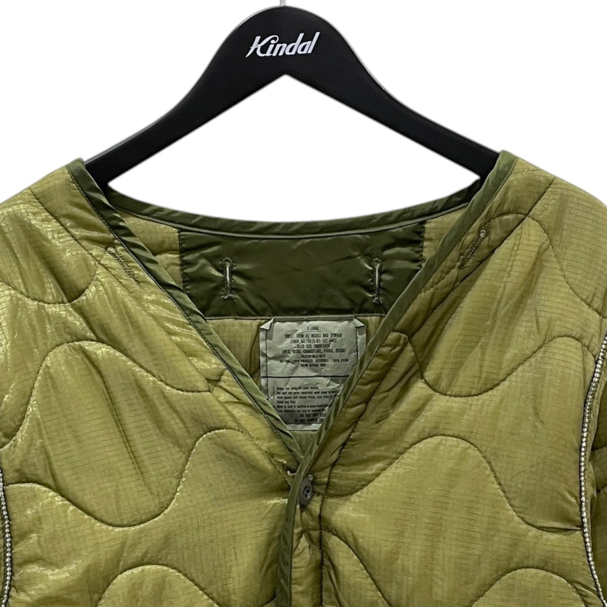 キルティングジャケット LINER， NIGHT， CAMOUFLAGE， PARKA， DESERT ナイトデザートカモ パーカー用ライナー