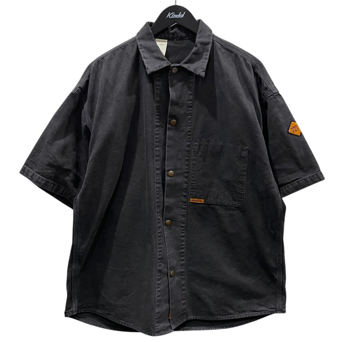N．HOOLYWOOD 25SS 難燃半袖シャツ FR HALF SLEEVE SHIRT ファイヤーレジスタント ハーフスリーブシャツ 1251-SH01-001 古着・中古-1枚目のアイテム画像