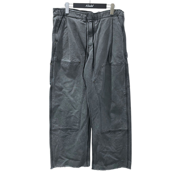 N．HOOLYWOOD(エヌハリウッド) 25AW 加工ダブルニーワークパンツ TUCK