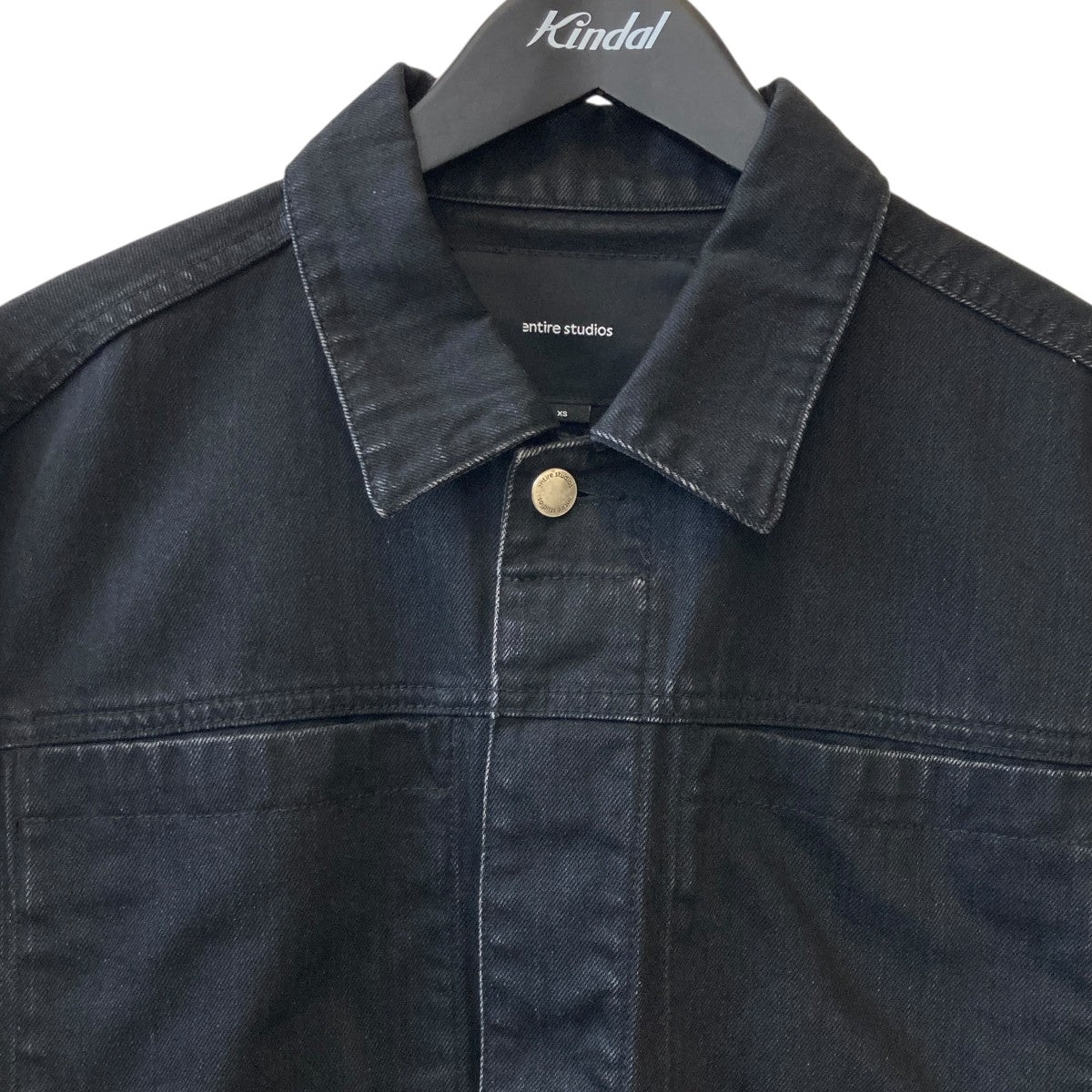 ENTIRE STUDIOS(エンタイアスタジオ) デニムジャケット ブラック
