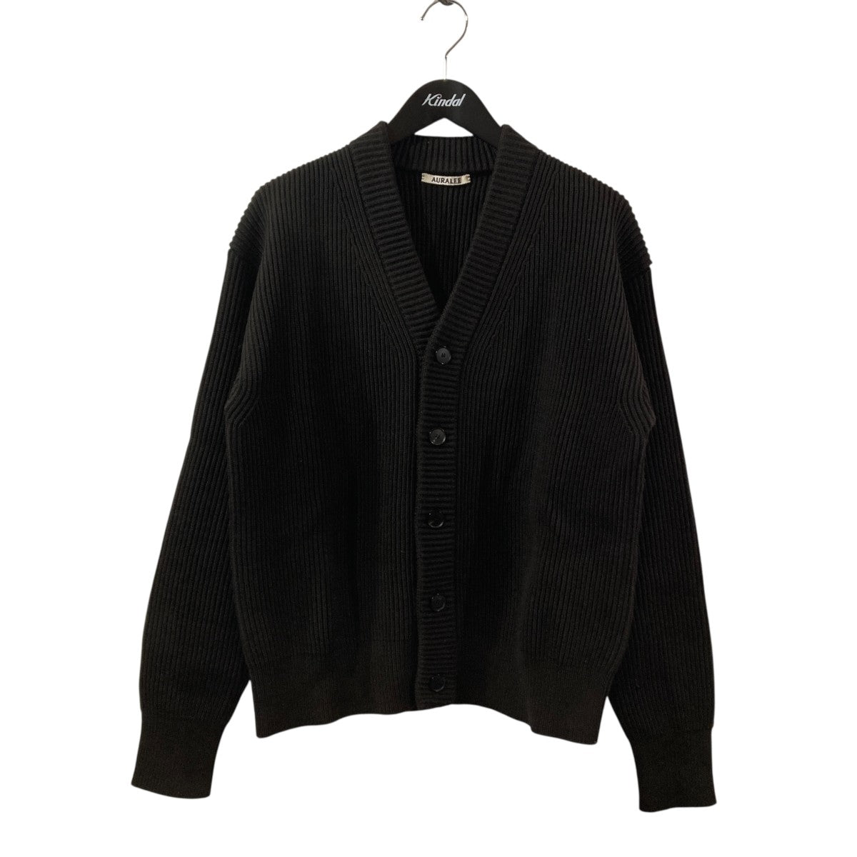 FRENCH MERINO RIB KNIT CARDIGANニットカーディガンA23AC01FR