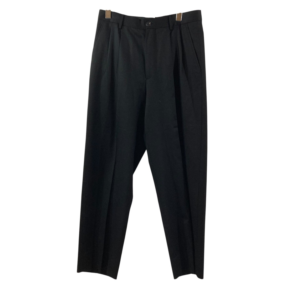 サキソニーウール 1プリーツ スラックススラックス52-04-24-04001