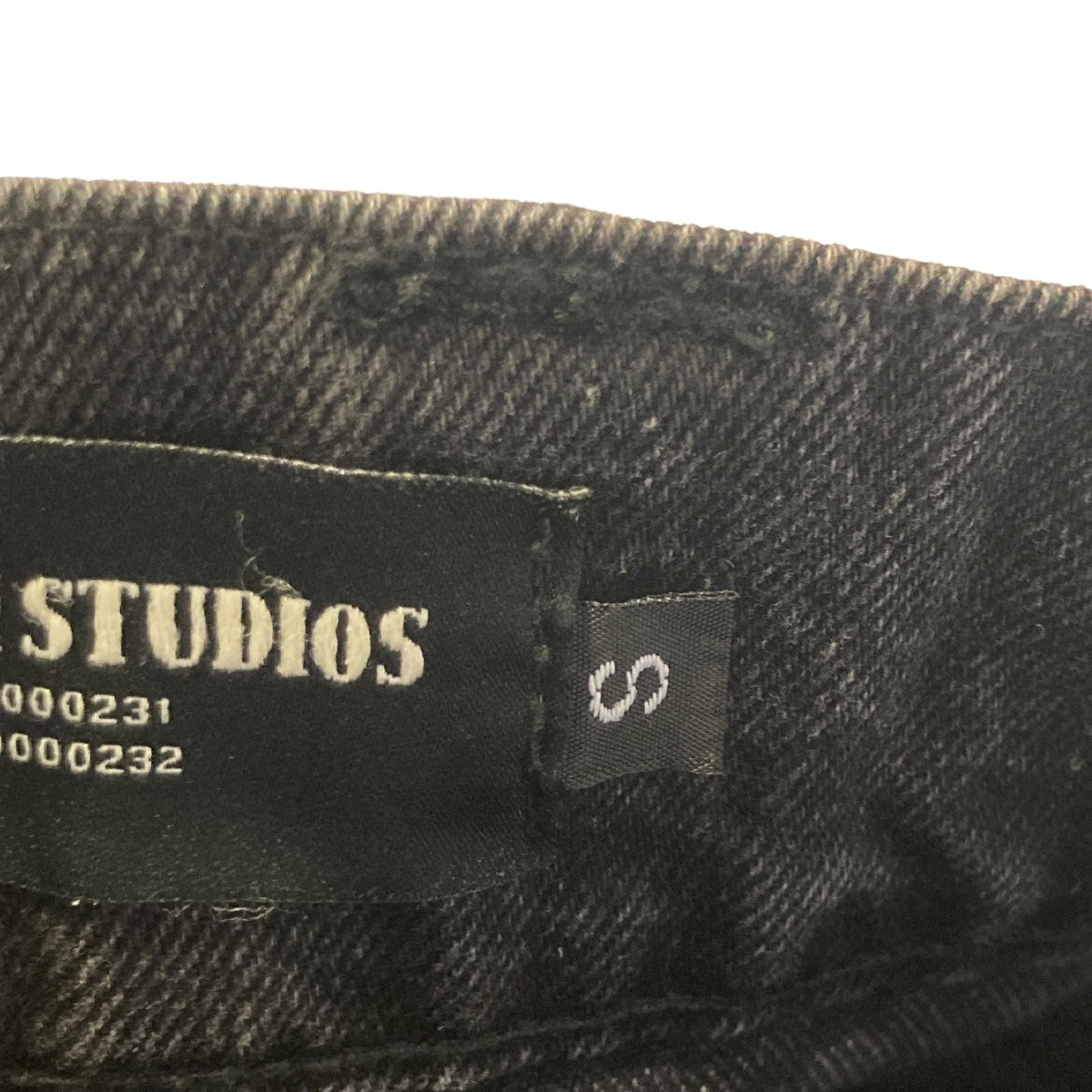 NO／FAITH STUDIOS(ノーフェイスストゥディオス) BLACK HEAVY CARGO