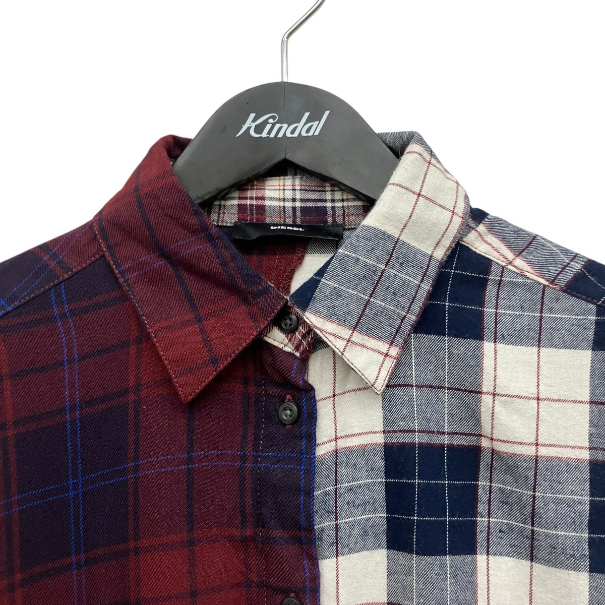 DIESEL チェック長袖シャツ 古着・中古-7枚目のアイテム画像