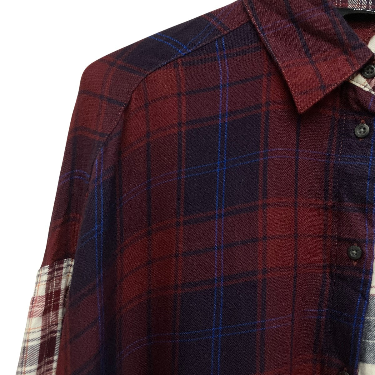 DIESEL チェック長袖シャツ 古着・中古-9枚目のアイテム画像