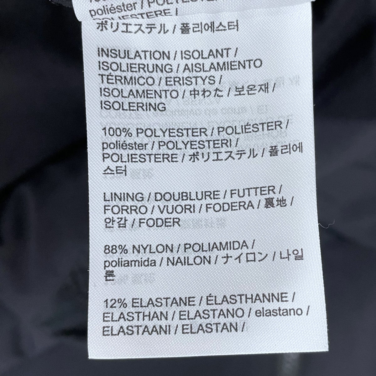 ARC’TERYX 25SS ジップアップ中綿フーデッドジャケット Atom SL Hoody アトム SL フーディ X000009560 古着・中古-9枚目のアイテム画像