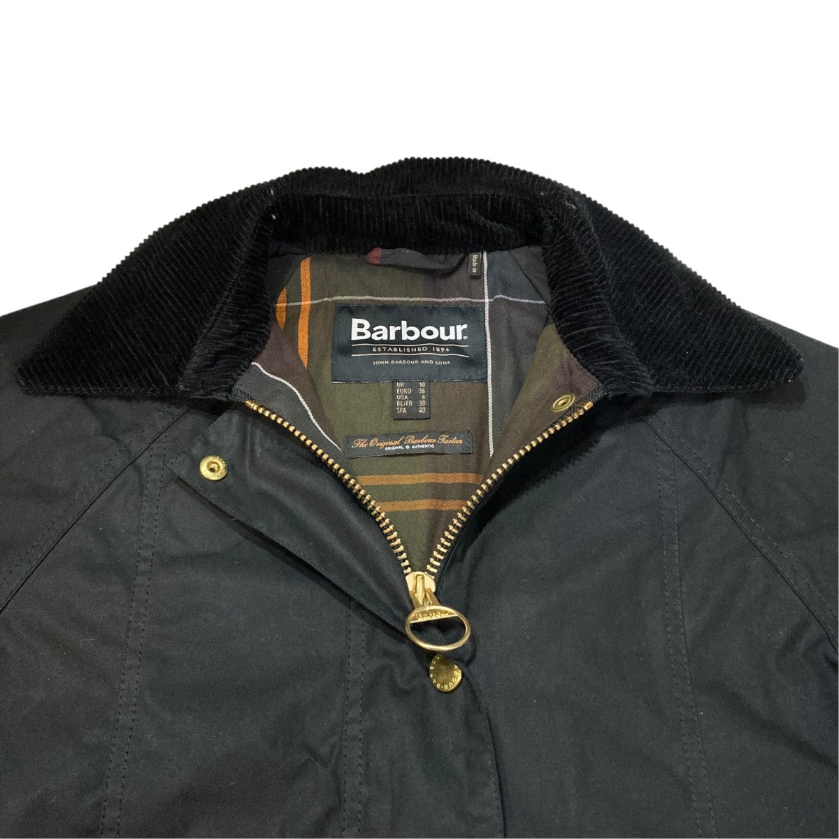 CROPPED BEADNELLオイルジャケット252LWX1403