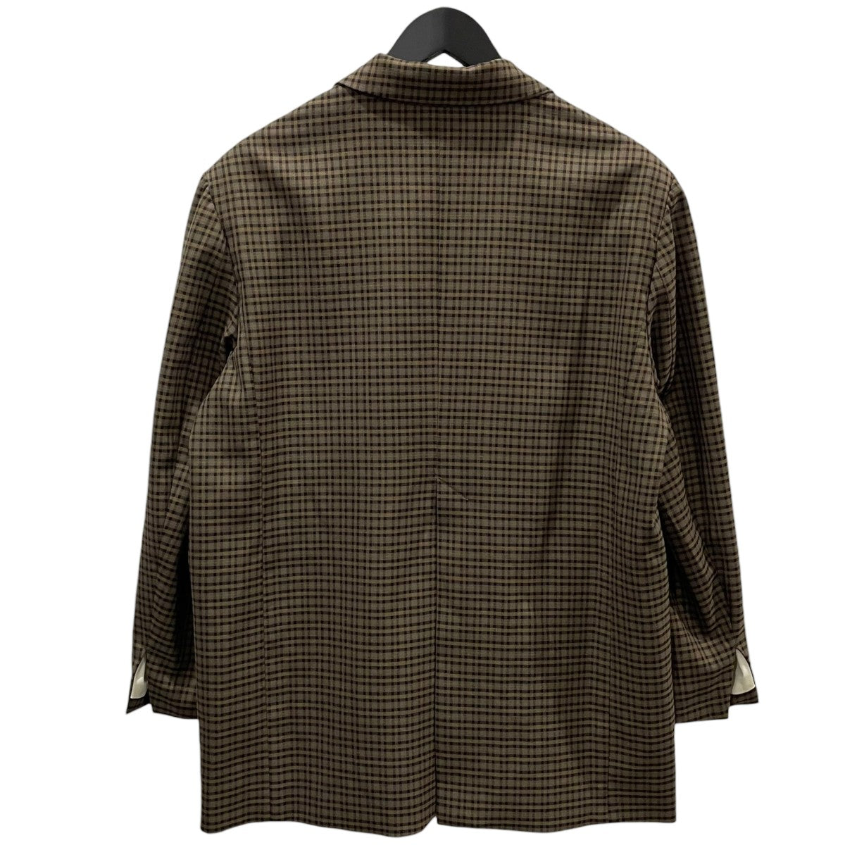 Sea Room Lynn 23AW タータンチェック柄ダブルジャケット BOYFRIEND Tailored Jacket ボーイフレンド テーラードジャケット 003160028 古着・中古-2枚目のアイテム画像
