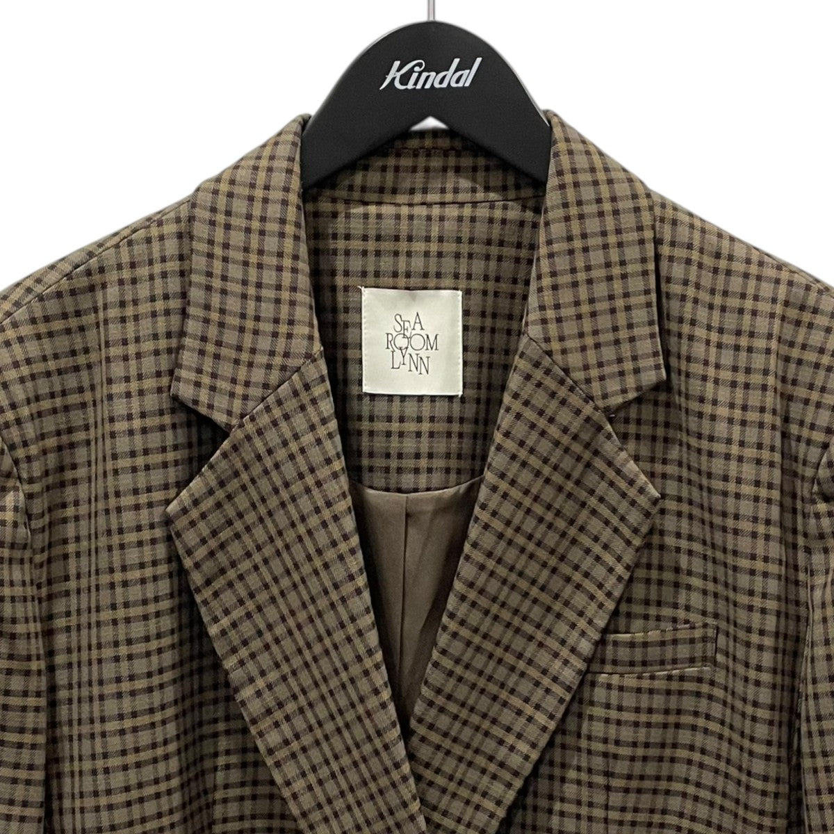 Sea Room Lynn(シールームリン) 23AW タータンチェック柄ダブル