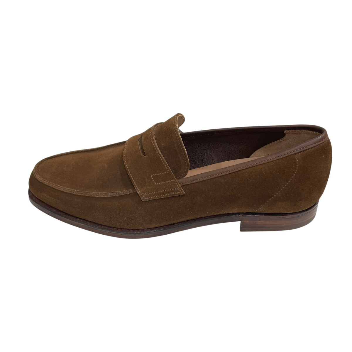 Crockett ＆ Jones MAINEスエードローファー 古着・中古-2枚目のアイテム画像