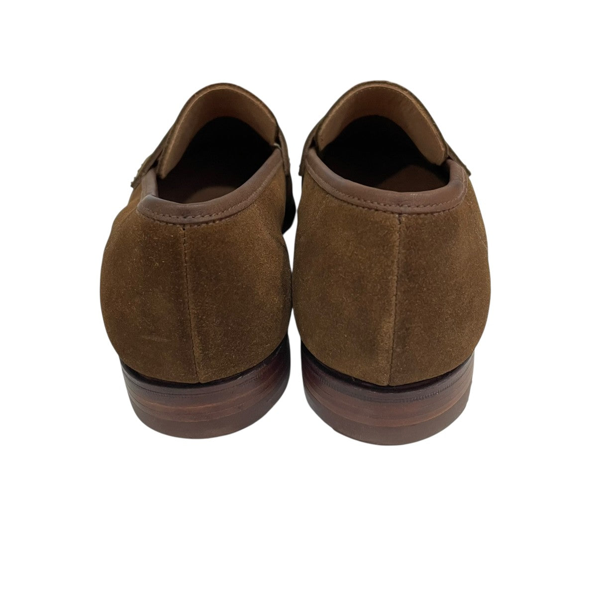 Crockett ＆ Jones MAINEスエードローファー 古着・中古-4枚目のアイテム画像