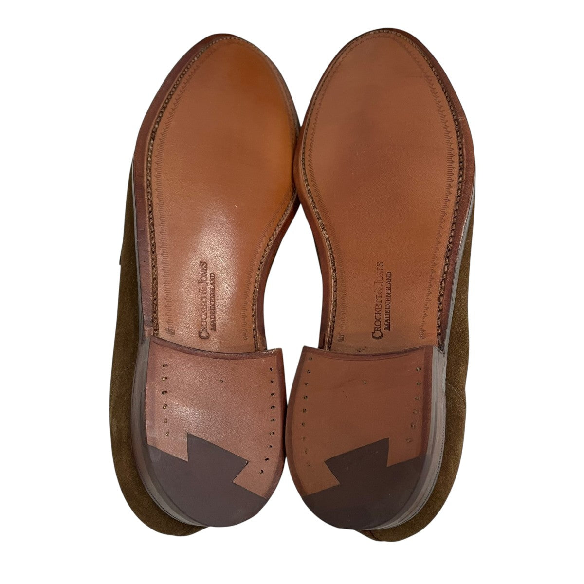 Crockett ＆ Jones MAINEスエードローファー 古着・中古-7枚目のアイテム画像